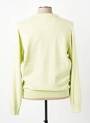 Pull stretch manches longues vert FYNCH-HATTON homme