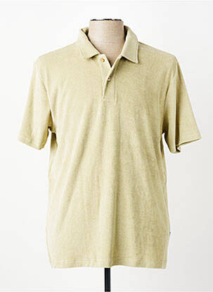 Polo tissage jersey manches courtes vert FYNCH-HATTON homme