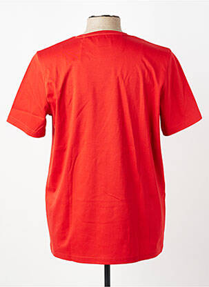 T-shirt broderie manches courtes rouge FYNCH-HATTON homme