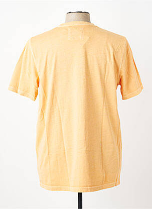 T-shirt broderie manches courtes orange FYNCH-HATTON homme