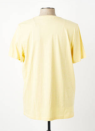 T-shirt coupe cintrée manches courtes jaune FYNCH-HATTON homme