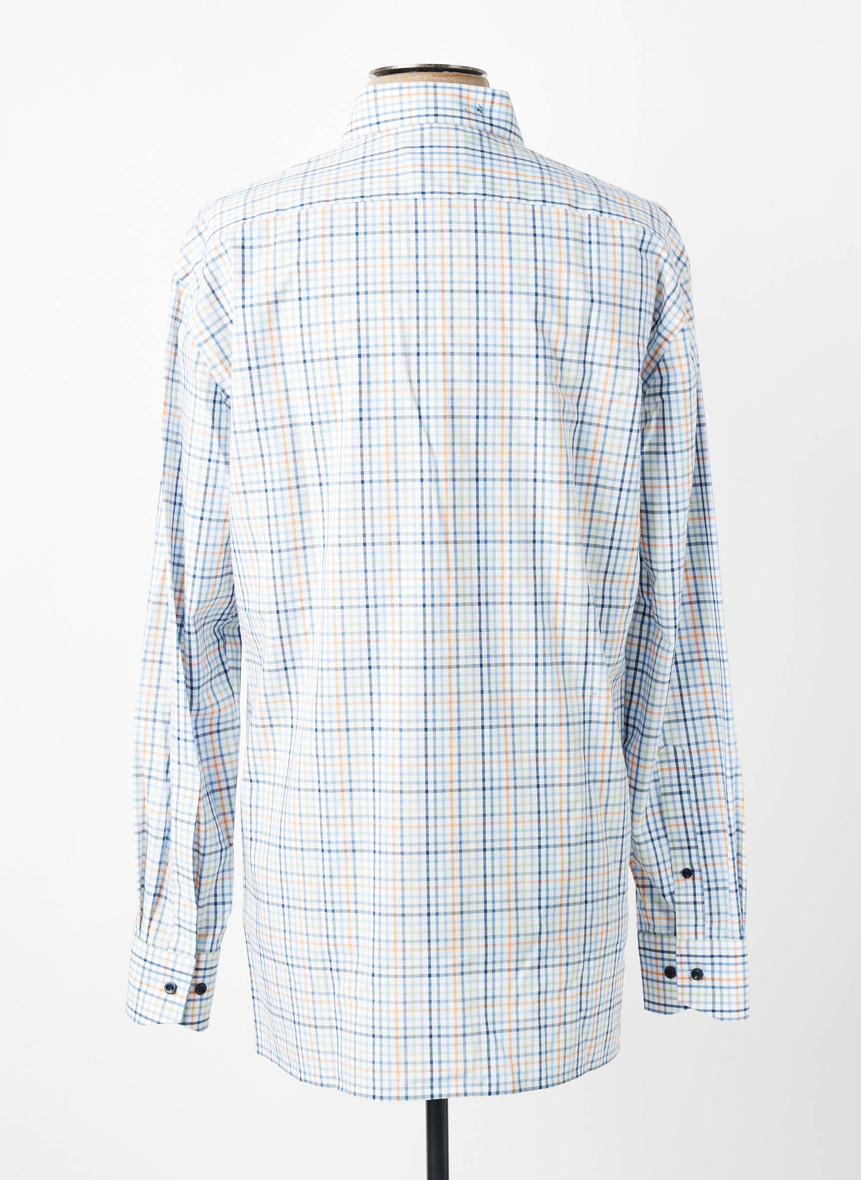 Chemise manches longues poches bleu MARVELIS homme