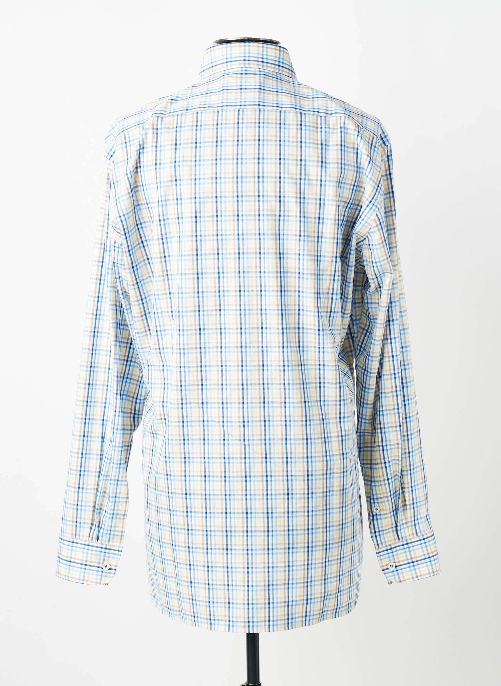 Chemise manches longues poches bleu MARVELIS homme
