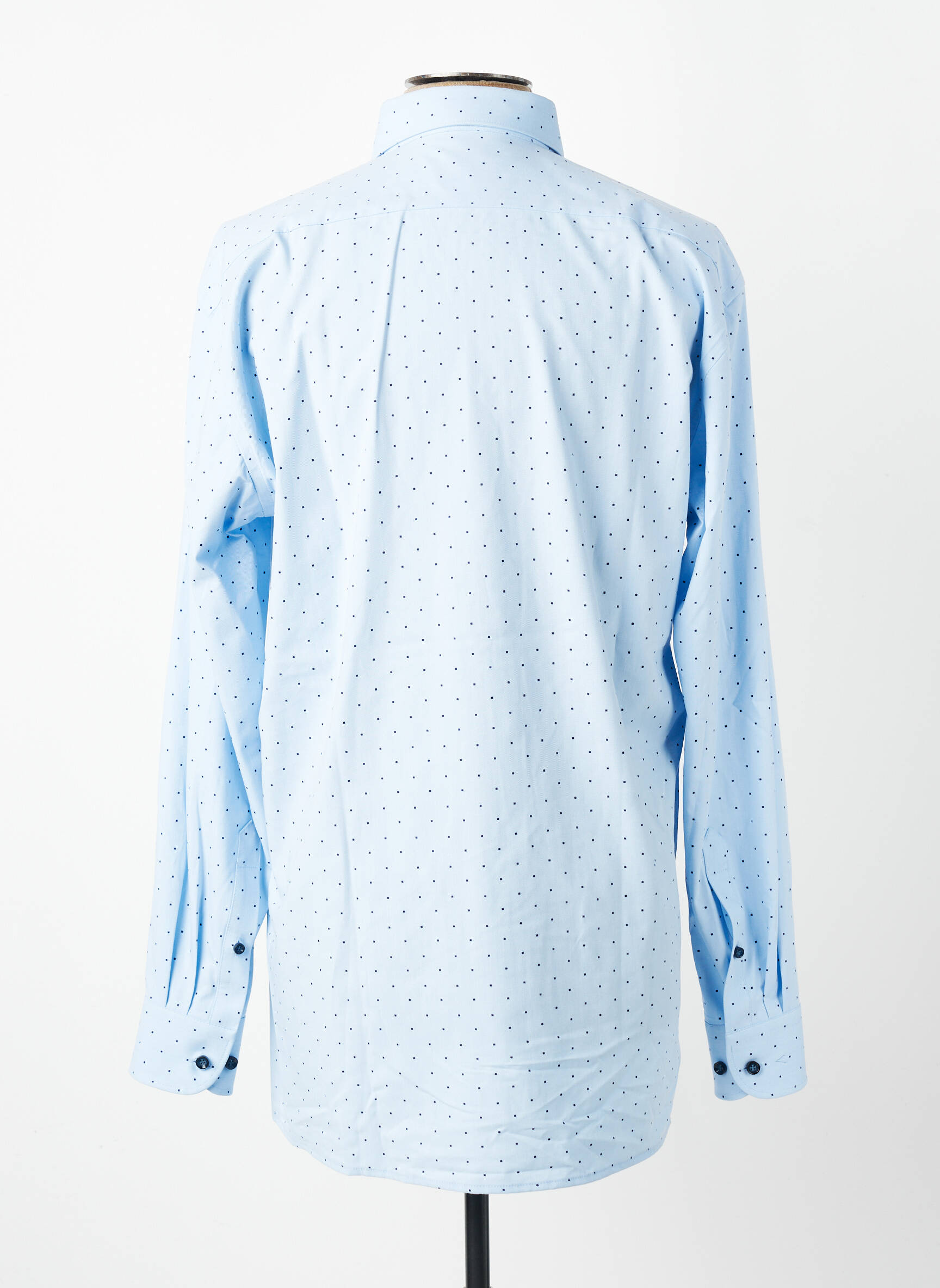 Chemise manches longues imprimé fantaisie bleu MARVELIS homme