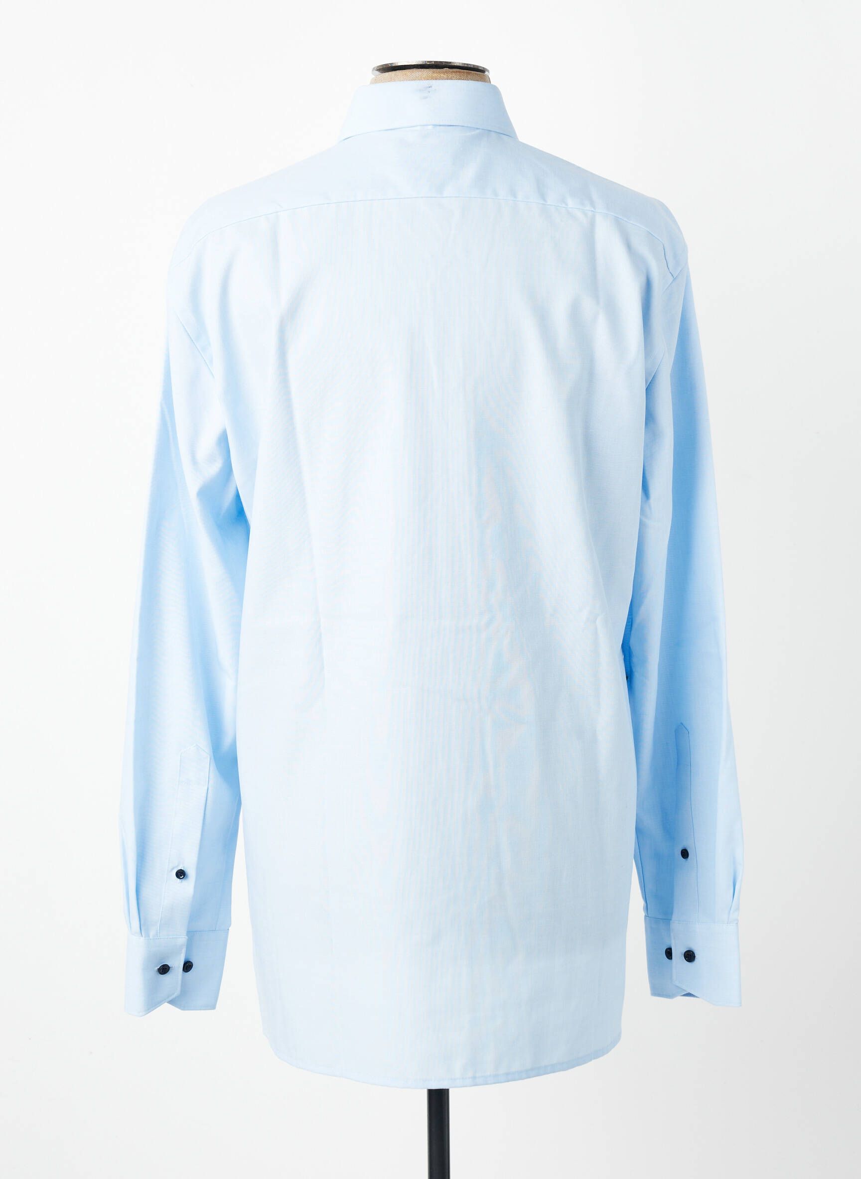 Chemise manches longues poches bleu MARVELIS homme