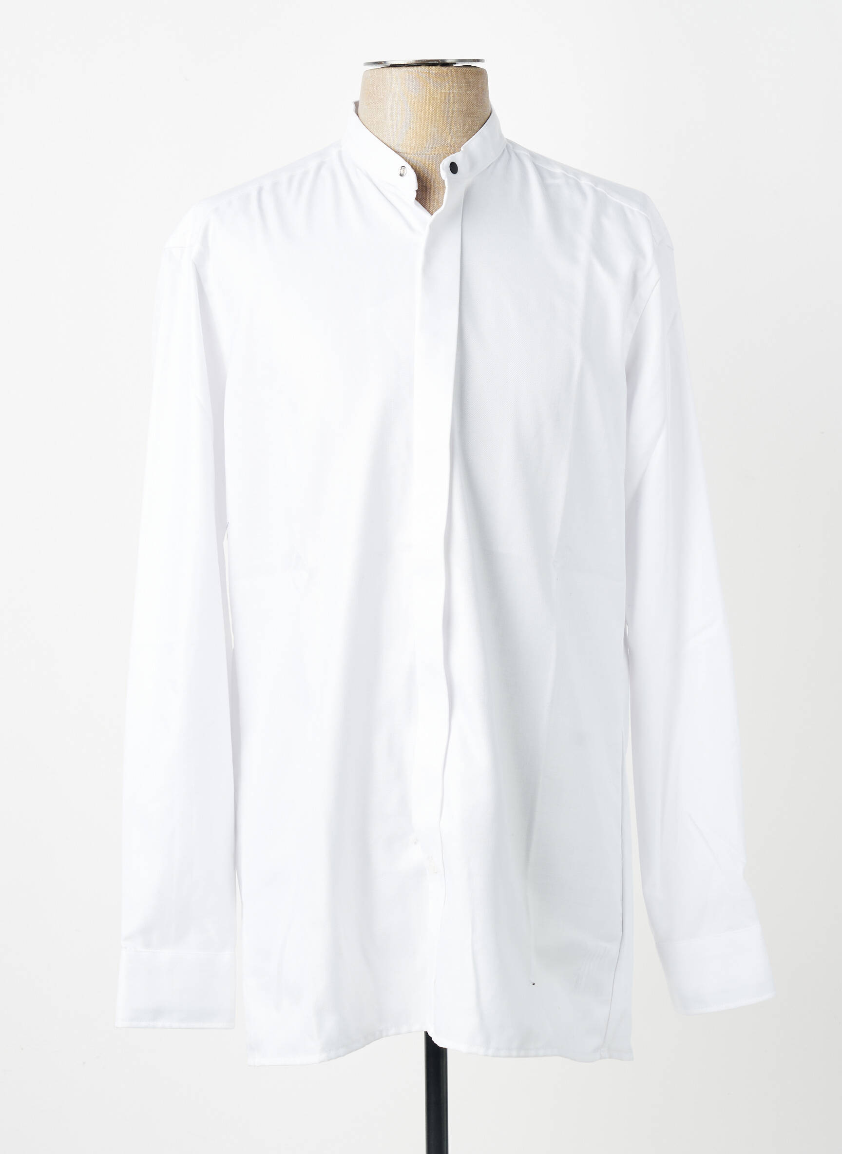 Chemise manches longues coupe cintrée blanc MARVELIS homme