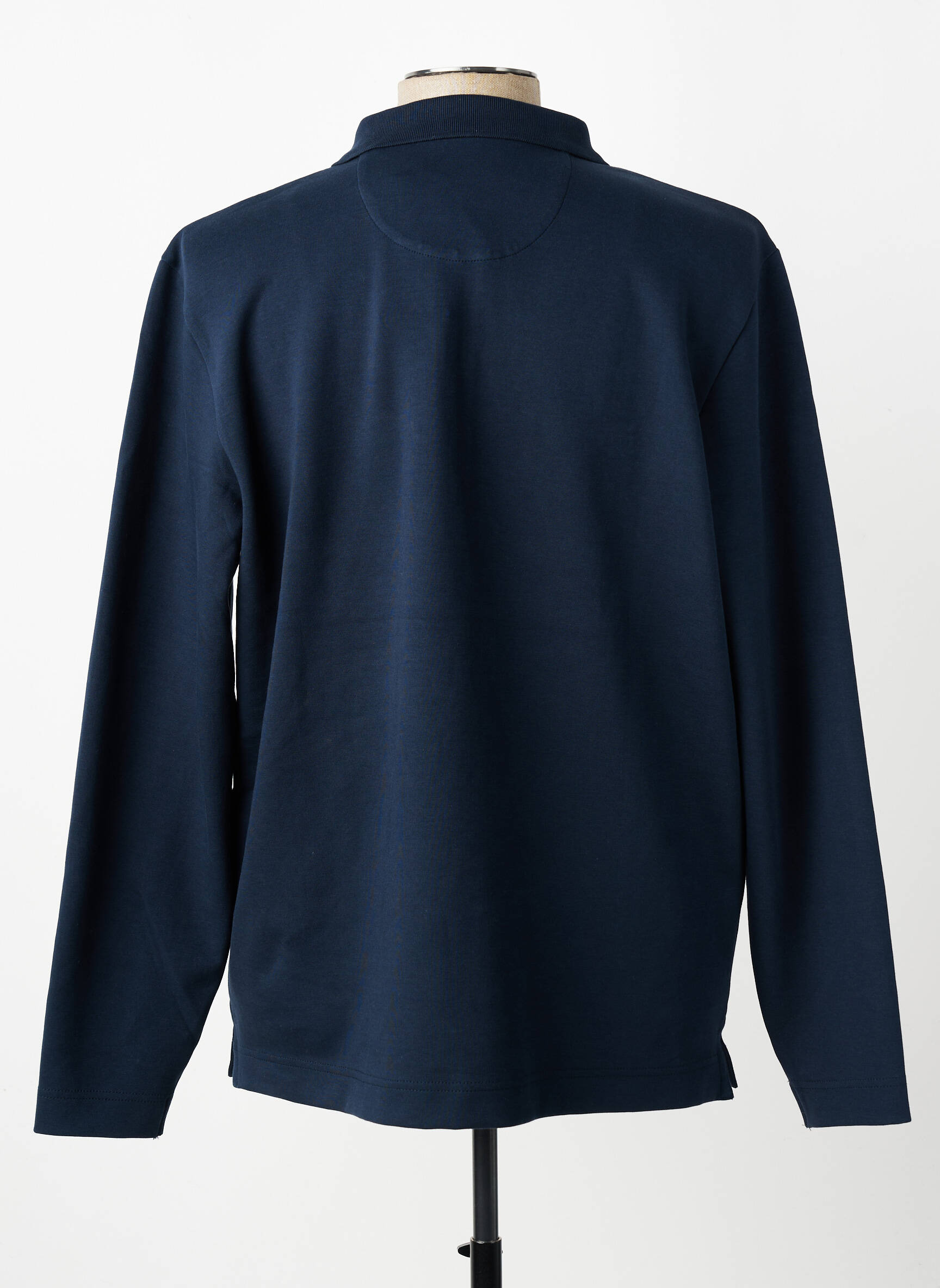Sweat-shirt stretch manches longues bleu FYNCH-HATTON homme