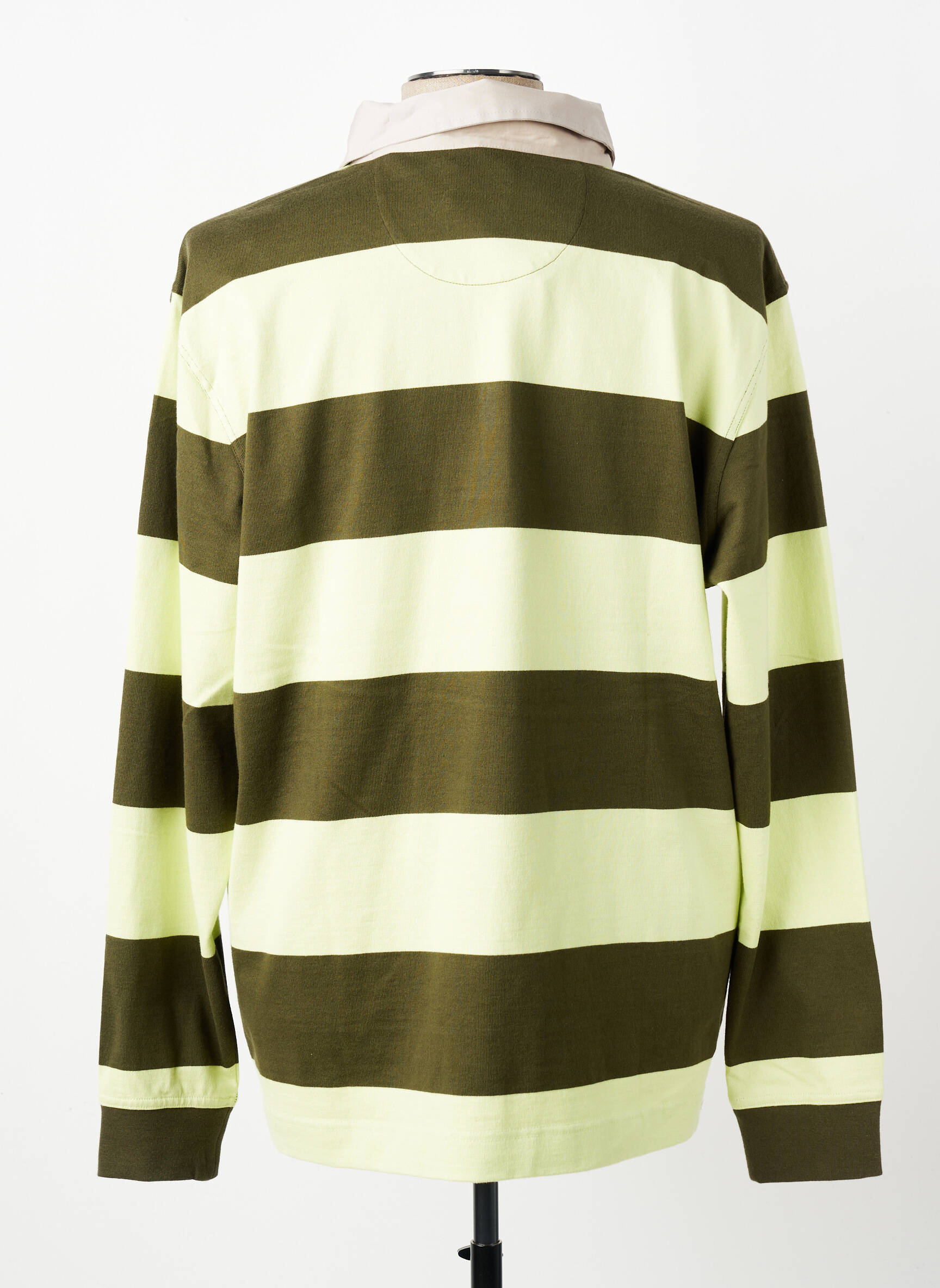 Polo manches longues manches longues vert FYNCH-HATTON homme