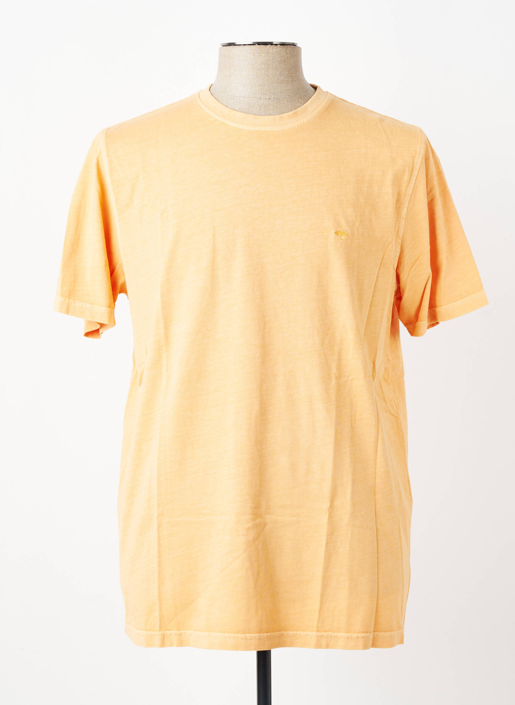 T-shirt broderie manches courtes orange FYNCH-HATTON homme