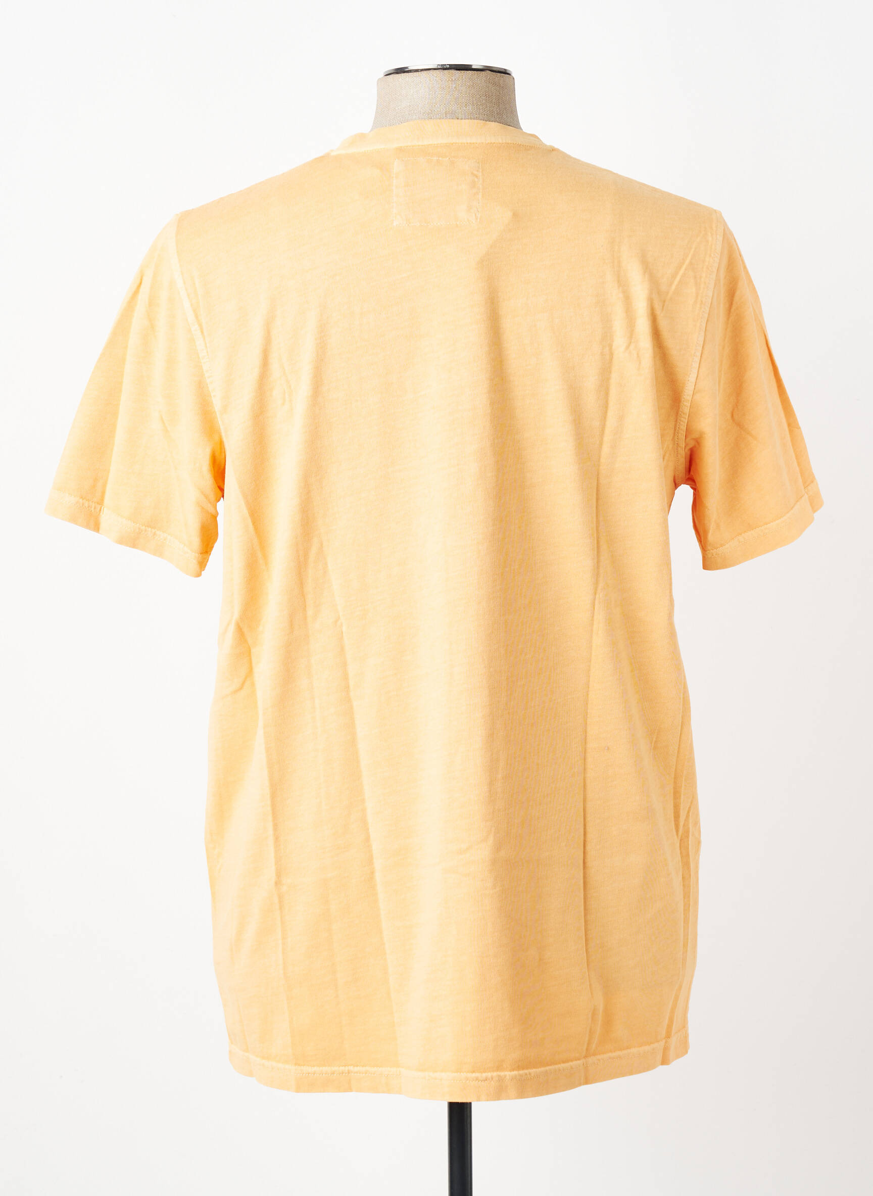T-shirt broderie manches courtes orange FYNCH-HATTON homme