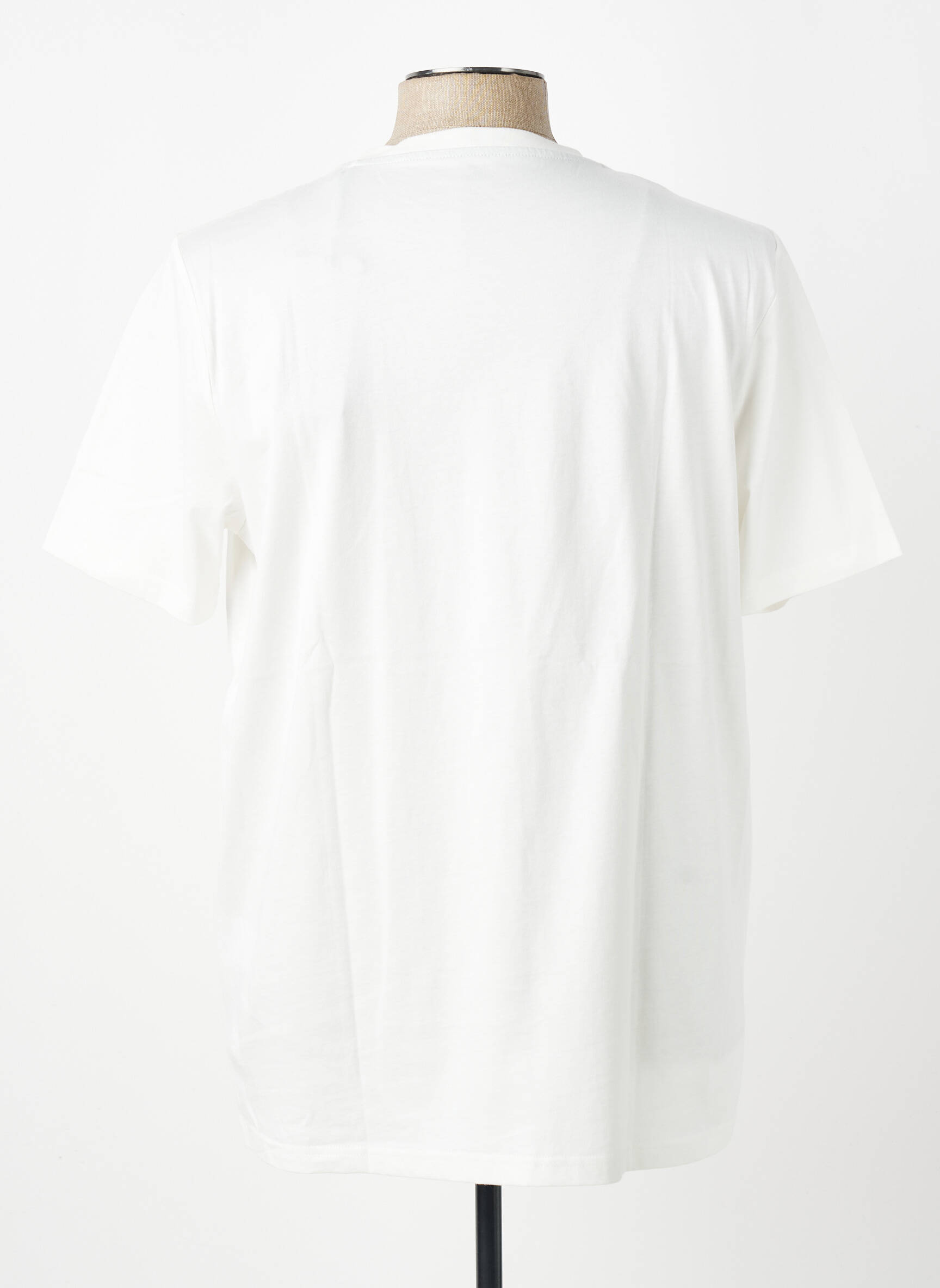 T-shirt coupe cintrée manches courtes blanc FYNCH-HATTON homme