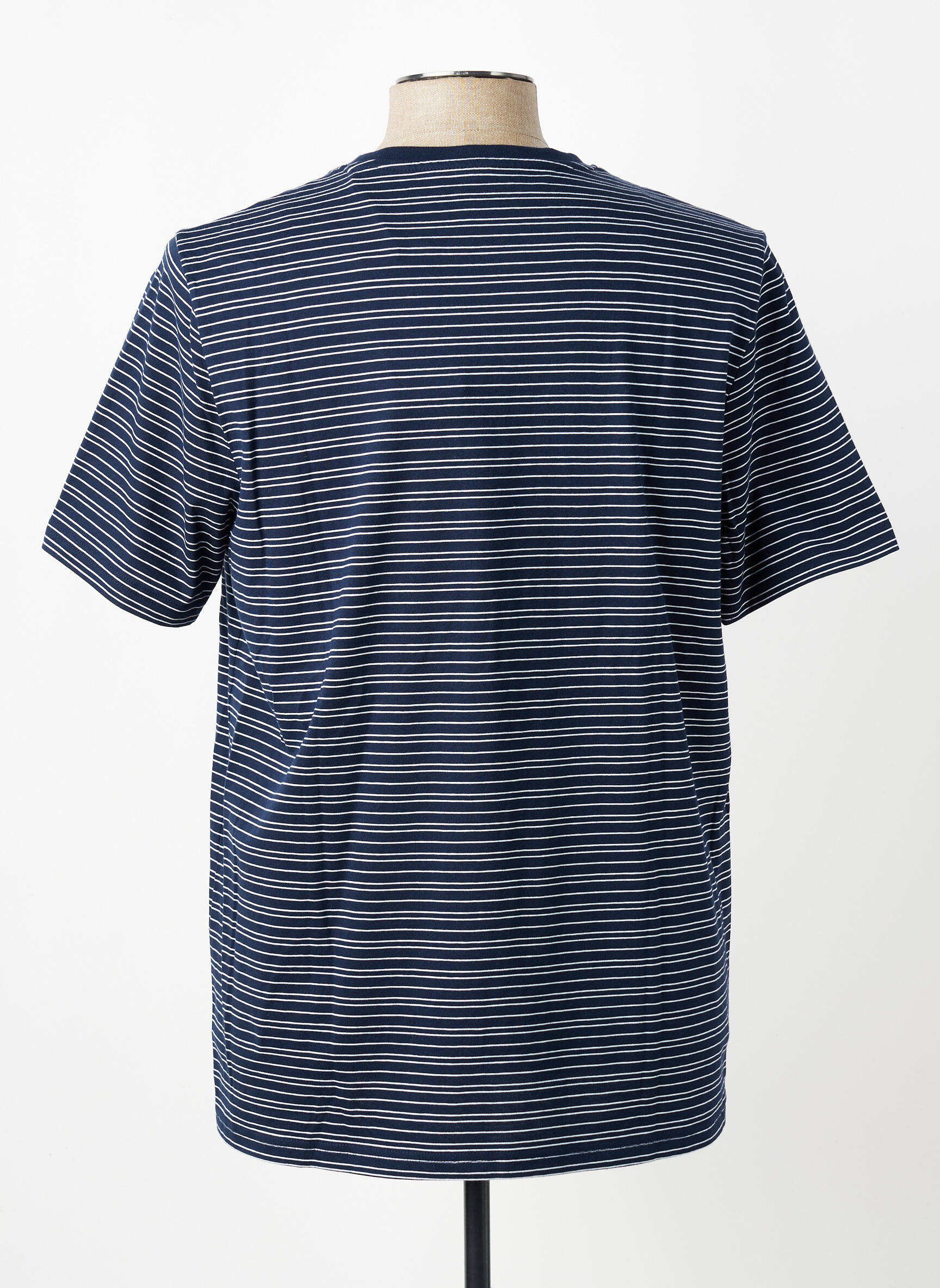 T-shirt broderie manches courtes bleu FYNCH-HATTON homme