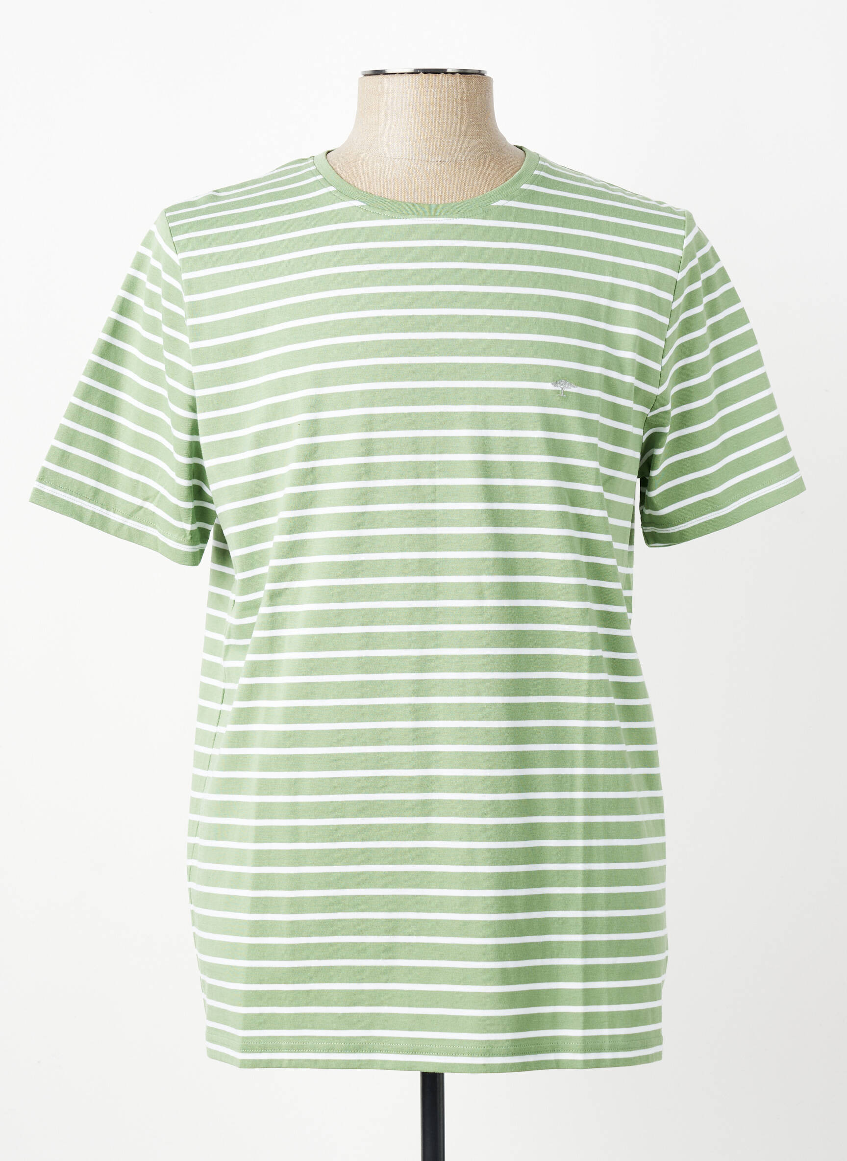 T-shirt coupe cintrée manches courtes vert FYNCH-HATTON homme