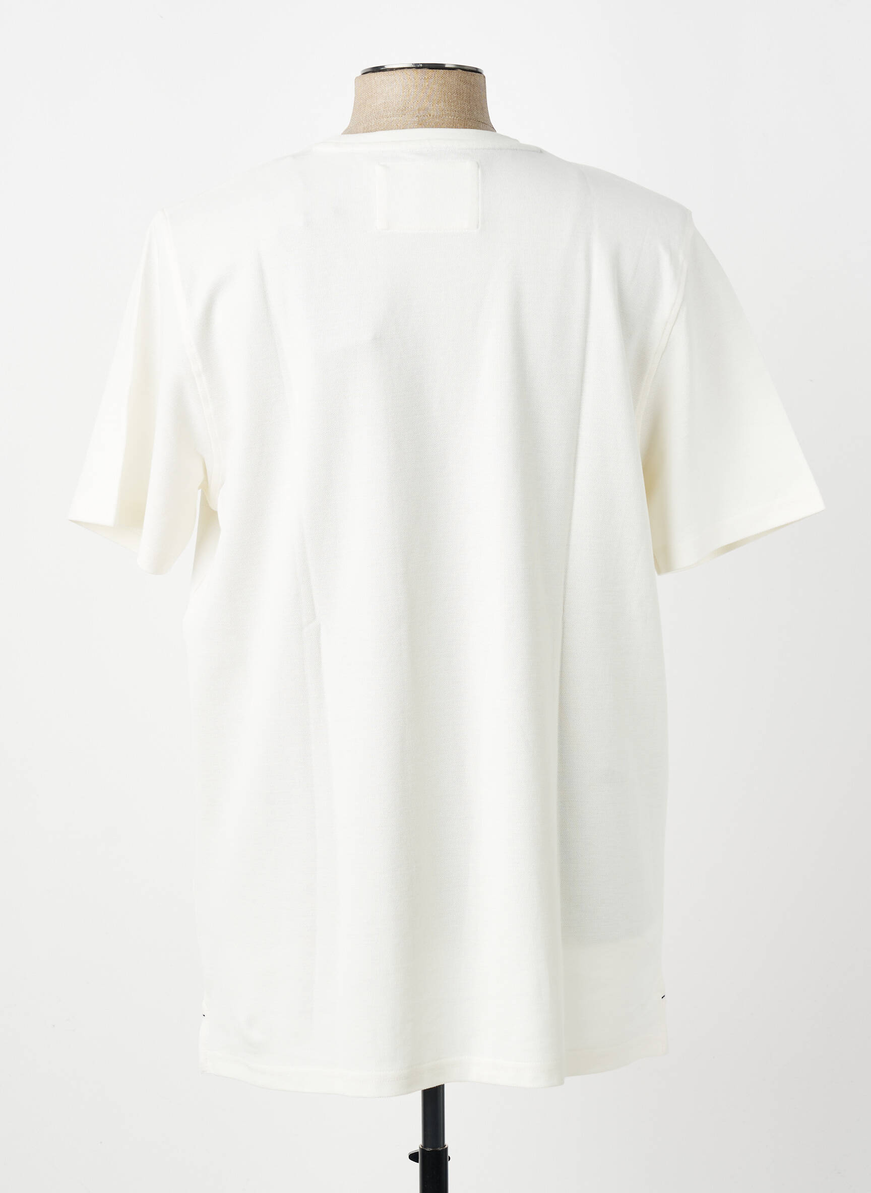 T-shirt broderie manches courtes beige FYNCH-HATTON homme