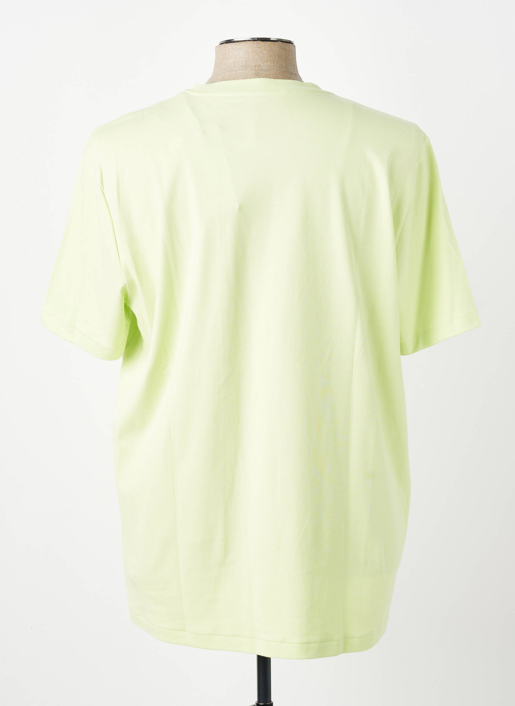 T-shirt broderie manches courtes vert clair FYNCH-HATTON homme