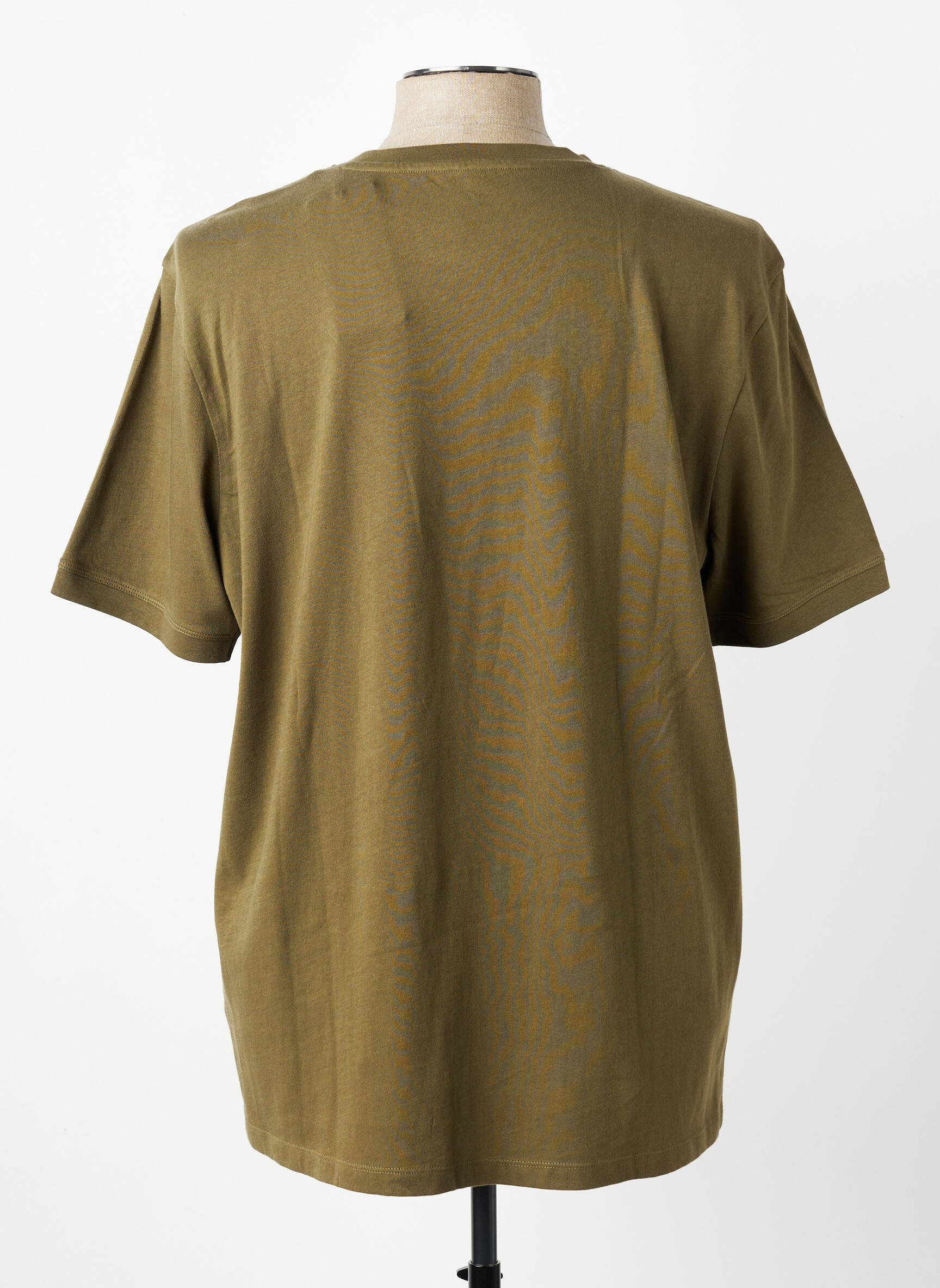 T-shirt broderie manches courtes vert FYNCH-HATTON homme