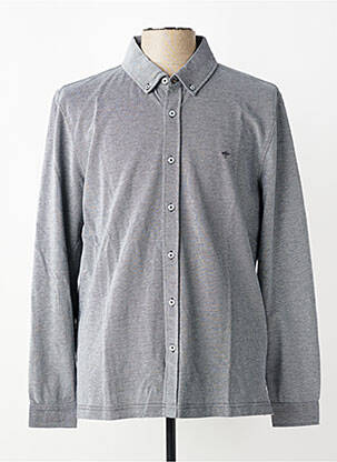 Chemise manches longues coupe cintrée bleu FYNCH-HATTON homme