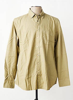 Chemise manches longues coupe cintrée vert FYNCH-HATTON homme