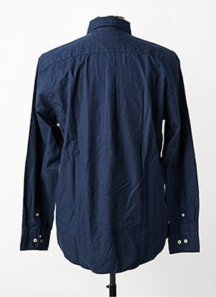 Chemise manches longues coupe cintrée bleu FYNCH-HATTON homme