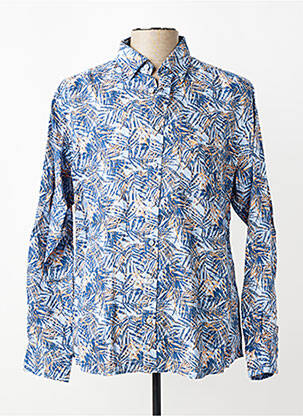 Chemise manches longues coupe cintrée bleu FYNCH-HATTON homme