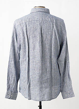 Chemise manches longues coupe cintrée bleu FYNCH-HATTON homme