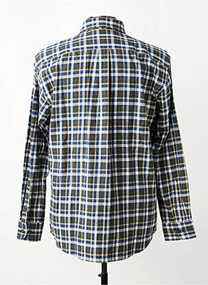 Chemise manches longues imprimé carreaux vert FYNCH-HATTON homme