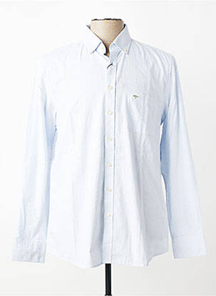 Chemise manches longues coupe cintrée bleu FYNCH-HATTON homme