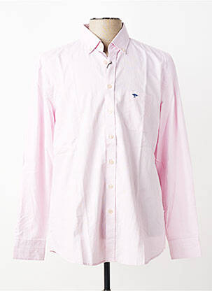 Chemise manches longues coupe cintrée rose FYNCH-HATTON homme