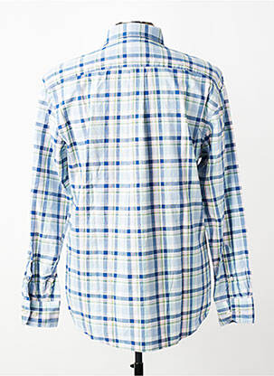 Chemise manches longues imprimé écossais vert FYNCH-HATTON homme