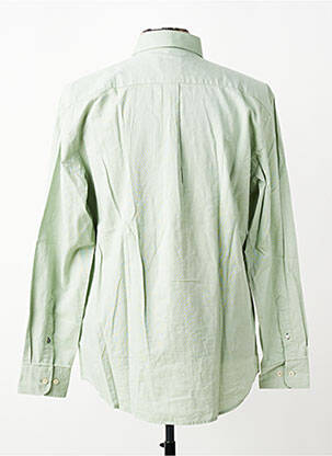 Chemise manches longues coupe cintrée vert FYNCH-HATTON homme