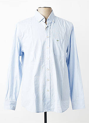Chemise manches longues coupe cintrée bleu FYNCH-HATTON homme