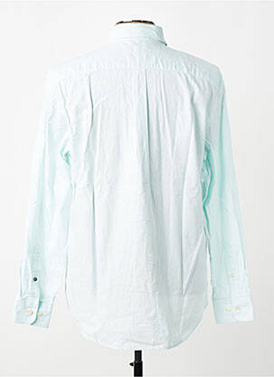 Chemise manches longues coupe droite vert FYNCH-HATTON homme