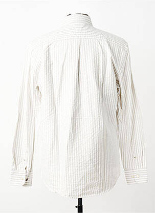 Chemise manches longues coupe cintrée beige FYNCH-HATTON homme