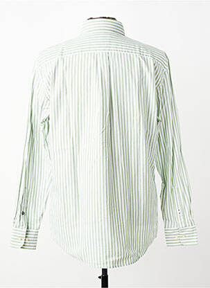 Chemise manches longues coupe cintrée vert FYNCH-HATTON homme