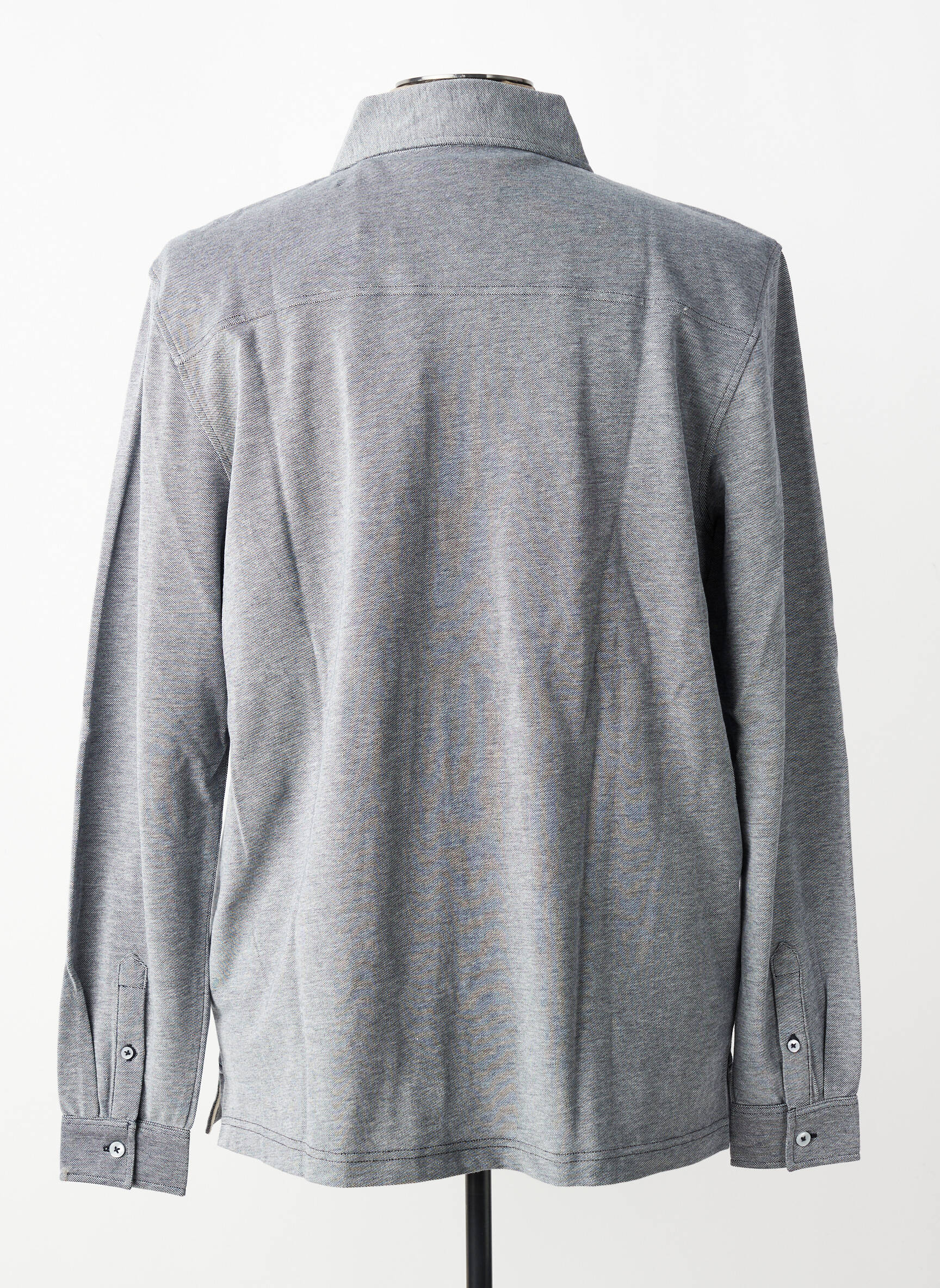 Chemise manches longues coupe cintrée bleu FYNCH-HATTON homme