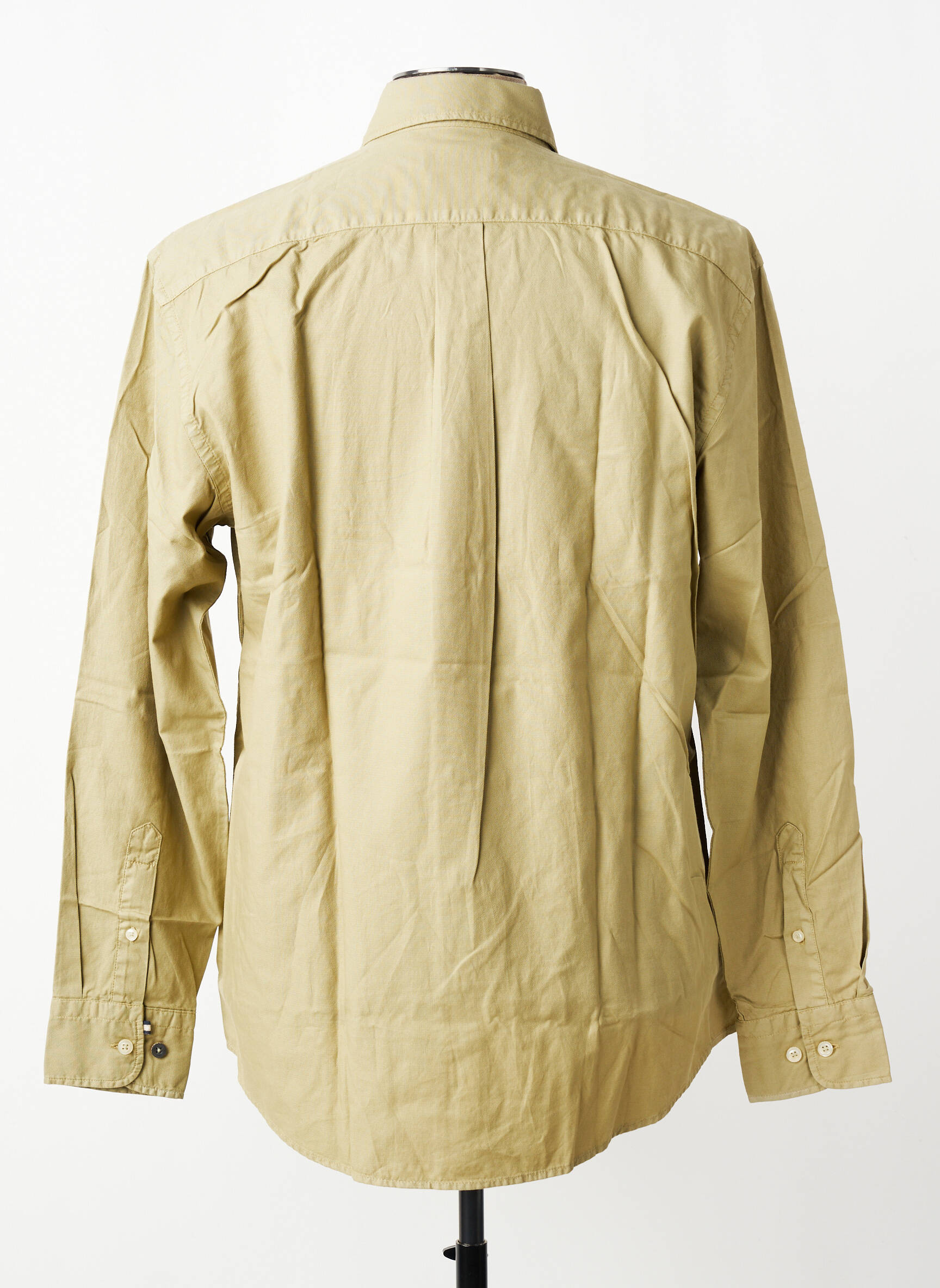 Chemise manches longues coupe cintrée vert FYNCH-HATTON homme
