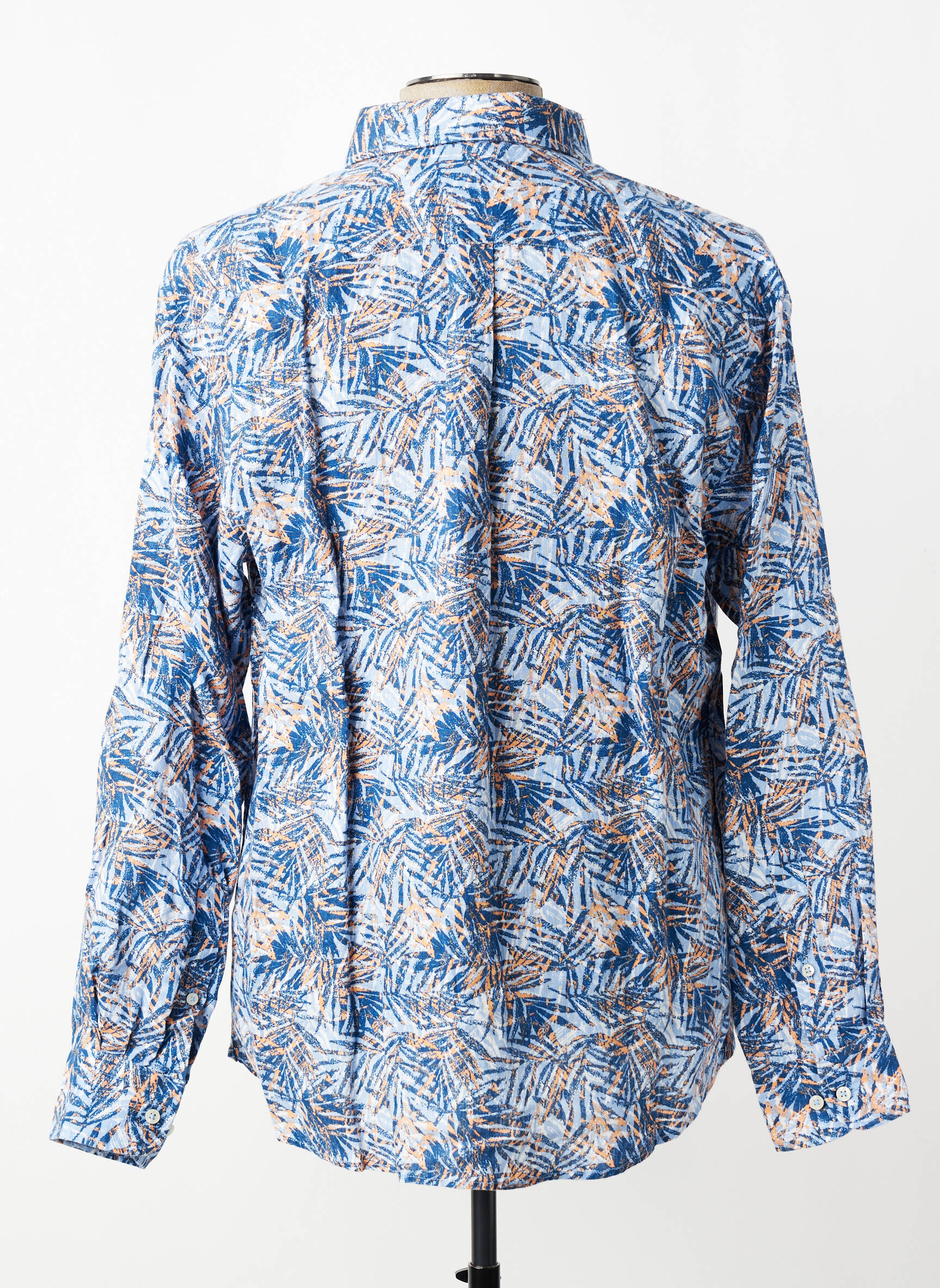 Chemise manches longues coupe cintrée bleu FYNCH-HATTON homme