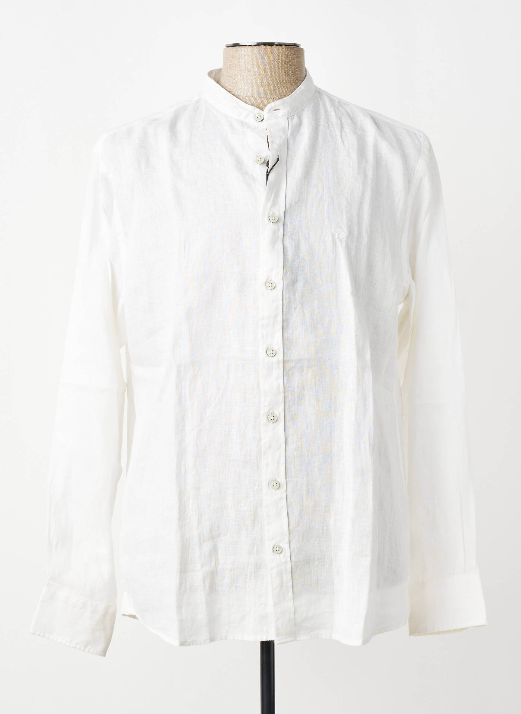 Chemise manches longues coupe cintrée beige FYNCH-HATTON homme
