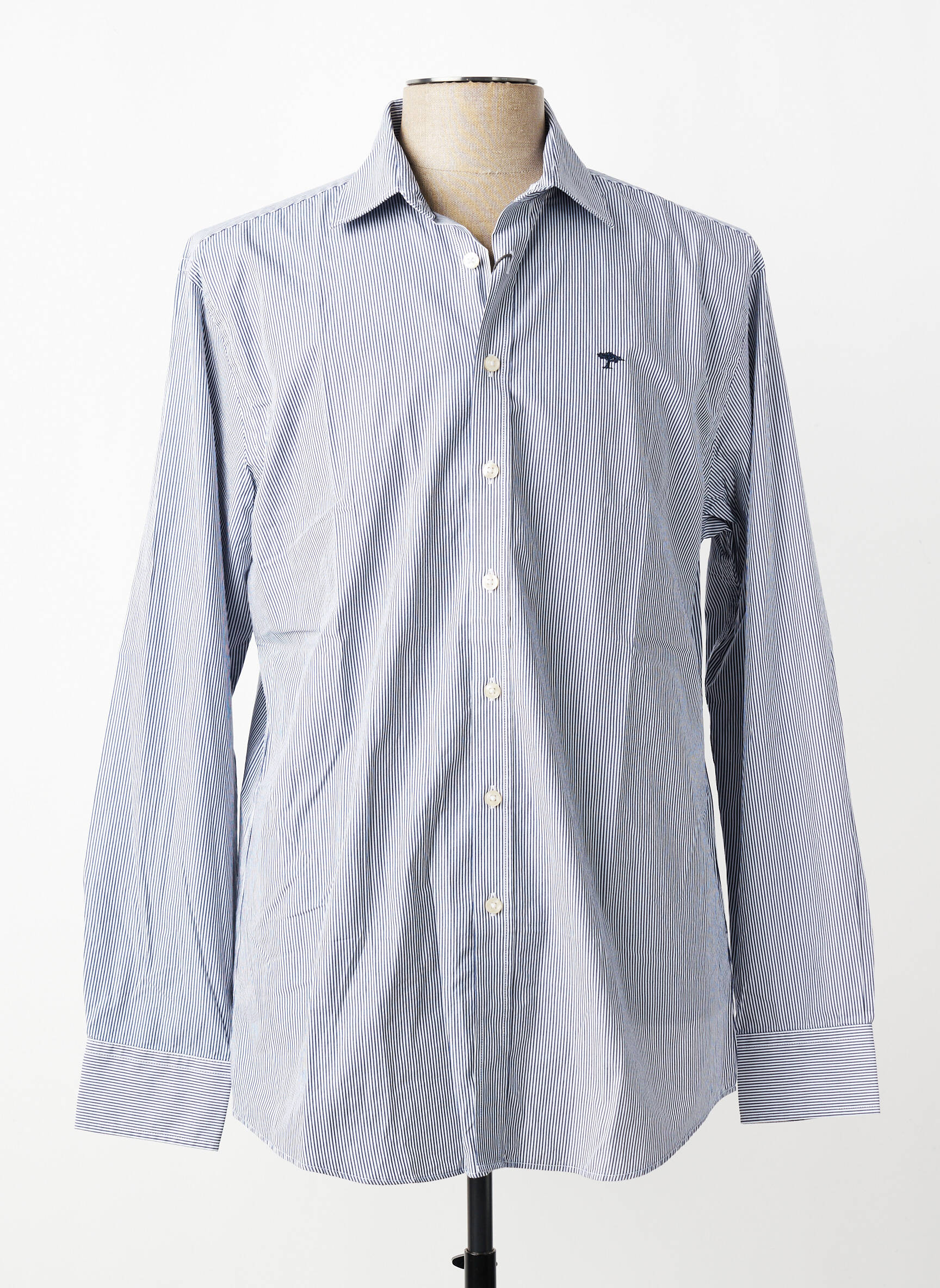 Chemise manches longues coupe cintrée bleu FYNCH-HATTON homme