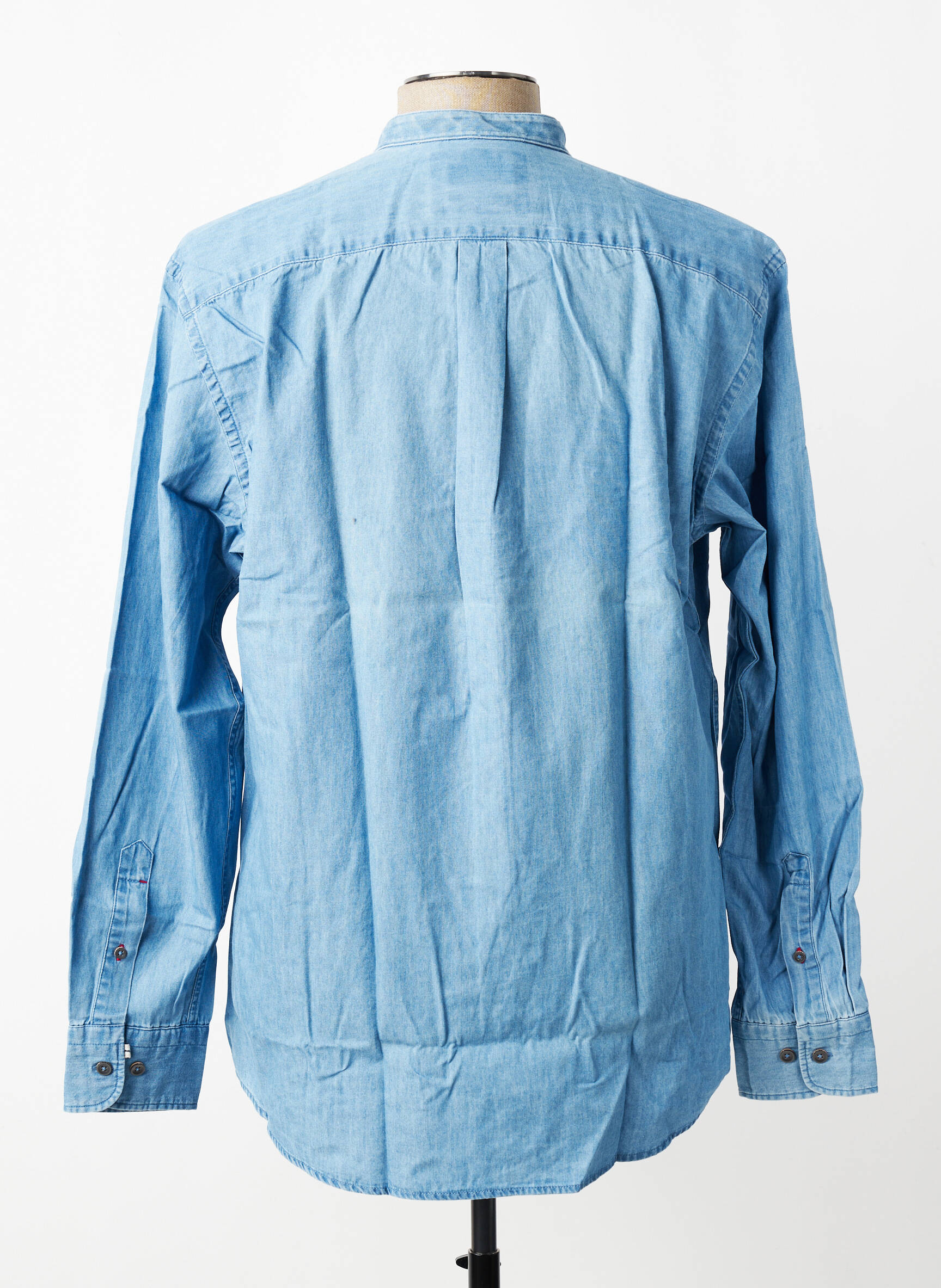 Chemise manches longues coupe cintrée bleu FYNCH-HATTON homme