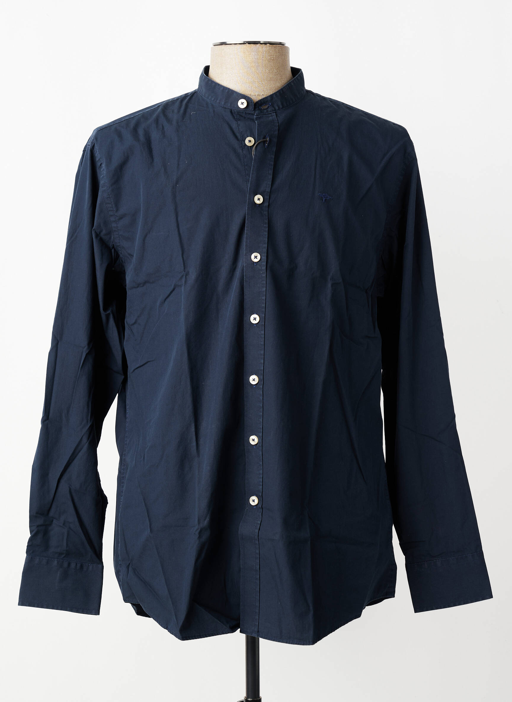 Chemise manches longues coupe cintrée bleu FYNCH-HATTON homme