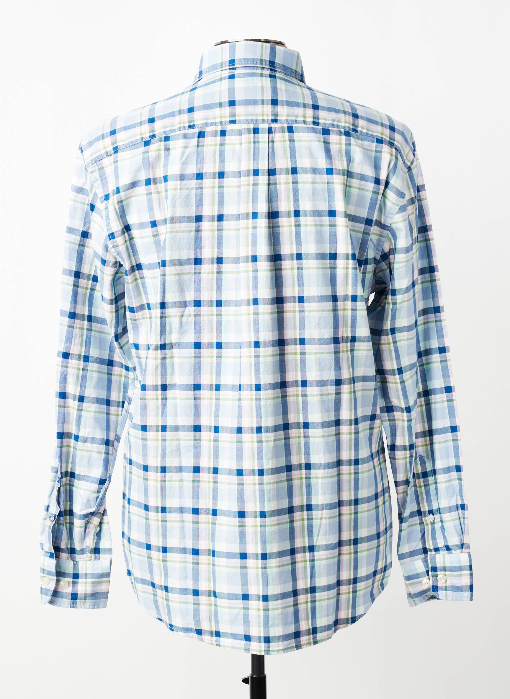 Chemise manches longues imprimé écossais vert FYNCH-HATTON homme