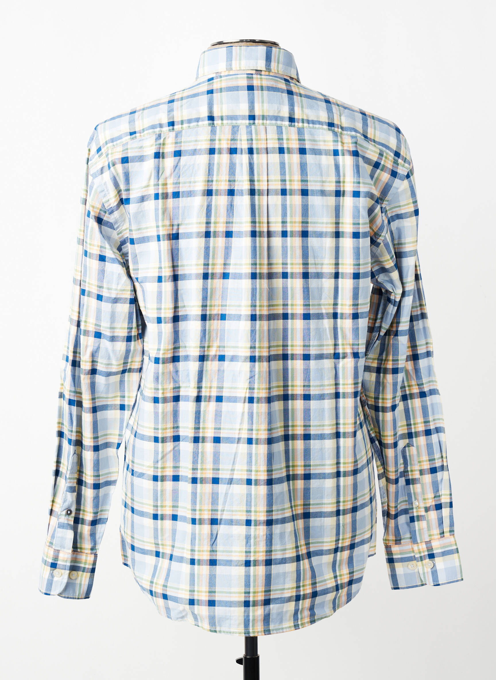 Chemise manches longues imprimé écossais jaune FYNCH-HATTON homme