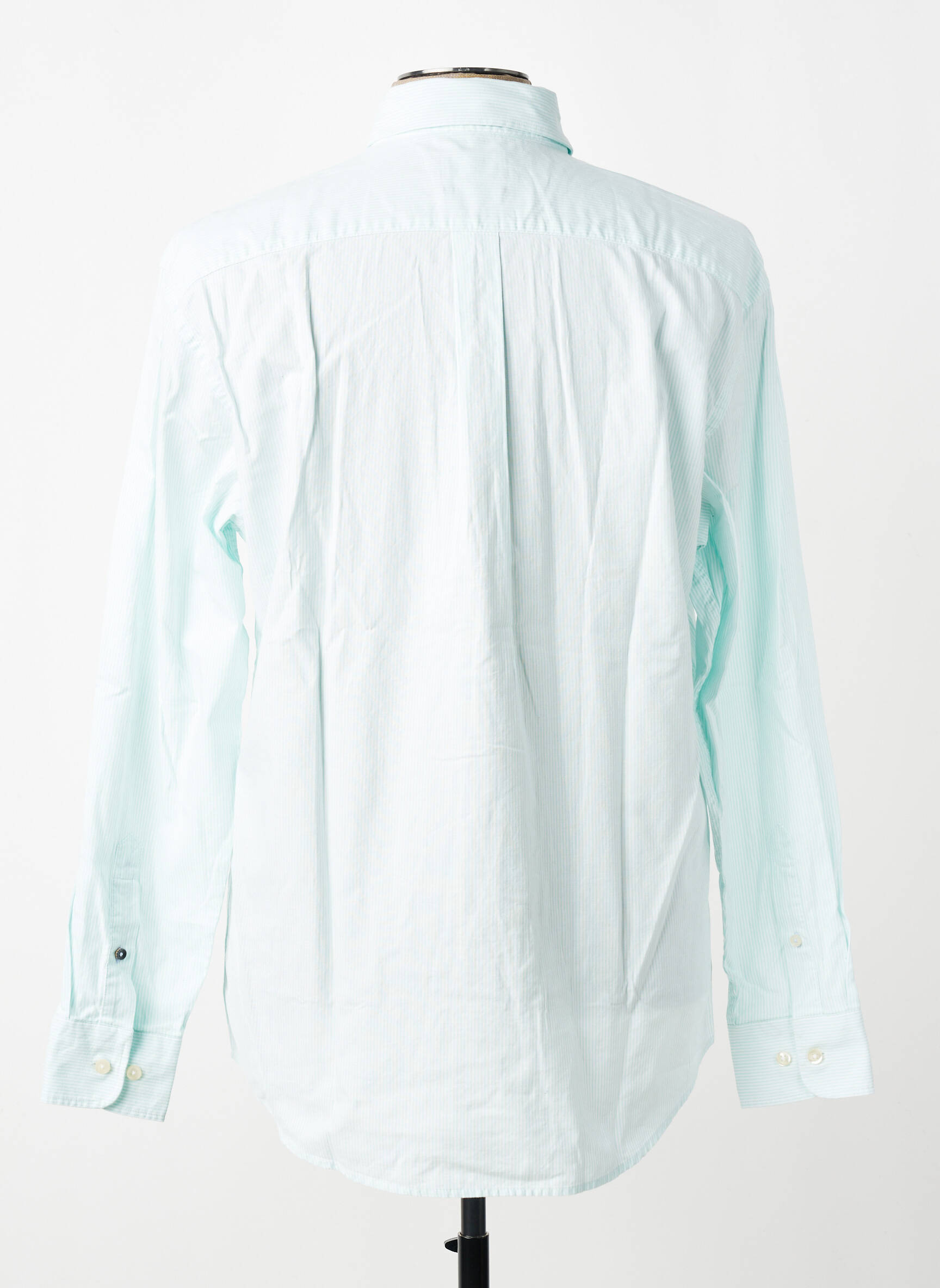 Chemise manches longues coupe droite vert FYNCH-HATTON homme