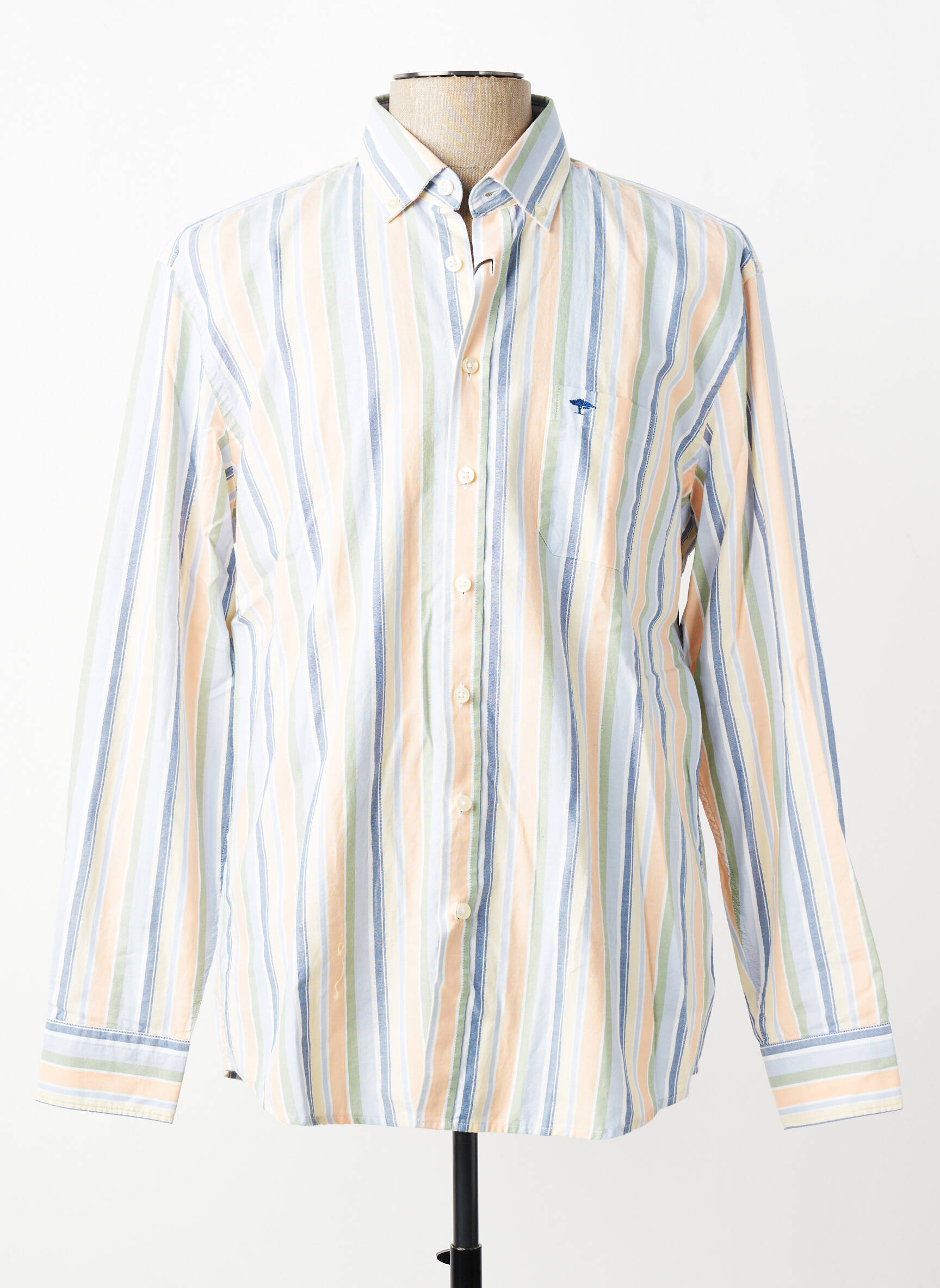 Chemise manches longues coupe cintrée orange FYNCH-HATTON homme