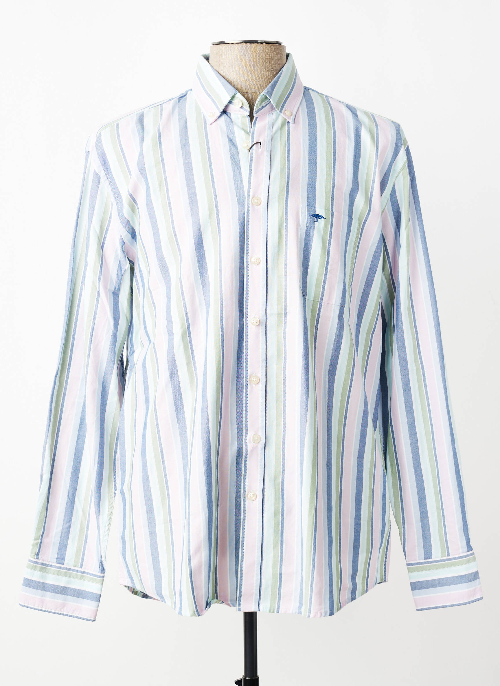 Chemise manches longues coupe cintrée rose FYNCH-HATTON homme