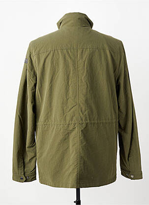 Parka finition intérieure doublure satiné sans capuche vert FYNCH-HATTON homme