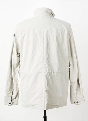 Parka finition intérieure doublure satiné sans capuche gris FYNCH-HATTON homme