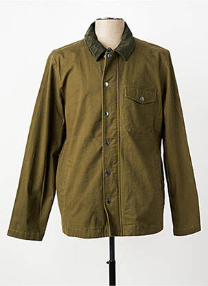 Parka manches longues sans capuche vert FYNCH-HATTON homme