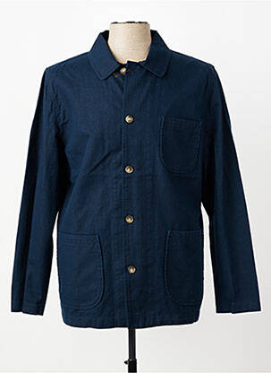 Veste casual poches bleu FYNCH-HATTON homme